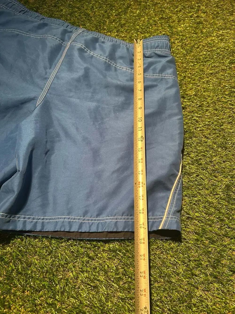 Speedo Men's Blue Swim Trunks with Cargo Pocket